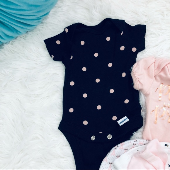 Preemie Newborn Girls T-shirt Onesie 0-3 month - Picture 5 of 17